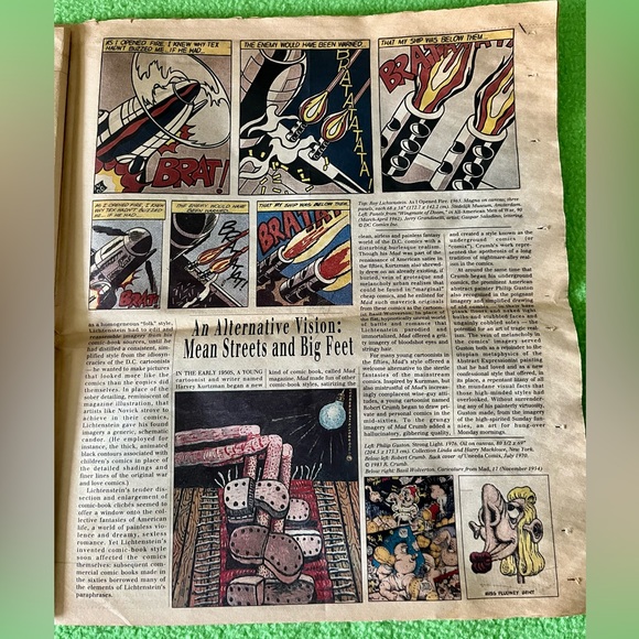 High & Low Museum of Modern Art Modern Art Popular Culture Exhibition Newspaper - Picture 11 of 12